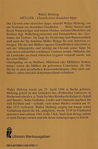 Müller - Chronik einer deutschen Sippe, 1