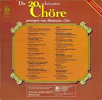 Die 20 schönsten Chöre [Vinyl], 1