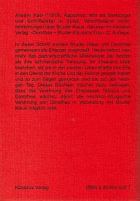 Bruder Klaus und Dorothea - ein nicht alltägliches Ehepaar, 1