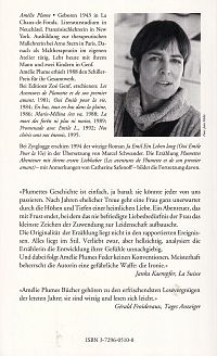 Plumettes Abenteuer mit dem ersten Liebhaber, 1