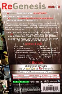 ReGenesis - Saison 2 [DVD], 2