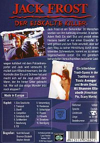 Jack Frost - Der eiskalte Killer [DVD], 1