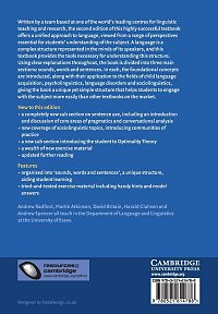 Linguistics - An Introduction, 1