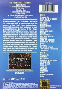 Bruce Springsteen and The E Street Band: Live in New York City [DVD], 1