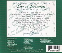 Live in Jerusalem [CD], 1