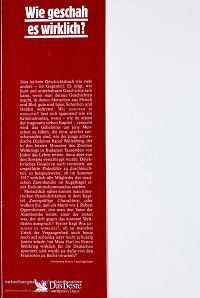 Wie geschah es wirklich?, 1