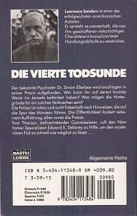 Die vierte Todsünde, 1