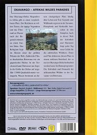 National Geographic - Okavango - Afrikas wildes Paradies [DVD], 1