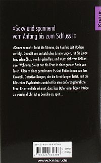 Nie wirst du entkommen, 1