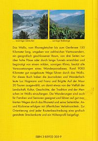 20 Bergwanderungen Region Wallis, 1