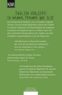 Die Zweisamkeit der Einzelgänger, 1