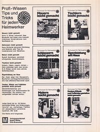 Zimmern leicht gemacht, 1