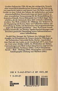 Italienische Reise, 1