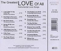 The Greatest Love Of All [CD], 1