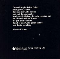 Alle Welt wird schauen Gottes Heil, 1