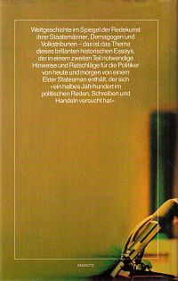 Die Kunst der politischen Rede, 1