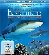 Abenteuer Karibik - Tauchen mit den Haien [Blu-ray 3D], 2