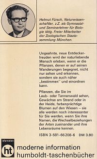 Pflanzen sehen, Pflanzen bestimmen, 1