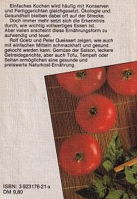 Einfach anders essen - Unser Naturkost-Kochbuch, 1
