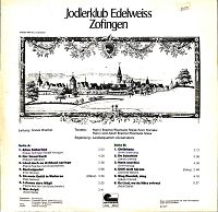 Jodlerklub Edelweiss [Vinyl], 1