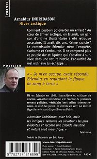 Hiver arctique - Une enquête d'Erlendur, 1