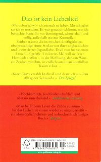 Dies ist kein Liebeslied, 1