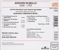 Actus Musicus Auf Weyh-Nachten  [CD], 1