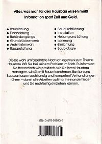 Der grosse Hausbauratgeber, 1