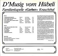 D' Musig vom Hübeli [Vinyl], 1