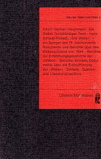 Die Weber - Dichtung und Wirklichkeit, 1