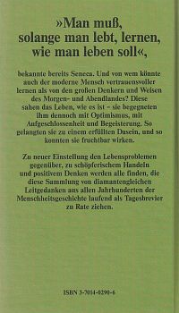 Das Leben wird vorwärts gelebt und rückwärts verstanden, 1