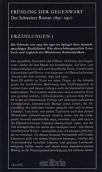 Frühling der Gegenwart - Erzählungen 3, 1