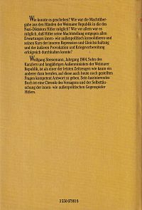 Wie konnte es geschehen?, 1