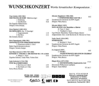 Wunschkonzert 2: Werke Kroatischer Komponisten [CD], 1