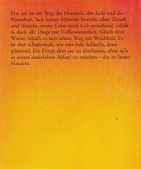 Der Taoismus oder Die Suche nach Unsterblichkeit, 1