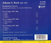 Brandenburg Concerts No. 1,3 and 5 [CD], 1