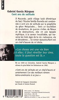 Cent ans de solitude, 1