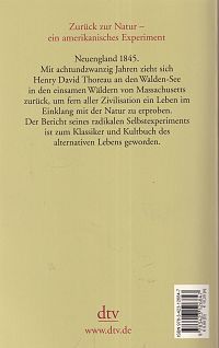 Walden, Ein Leben mit der Natur, 1