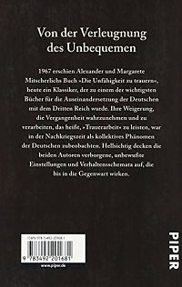 Die Unfähigkeit zu trauern, 1