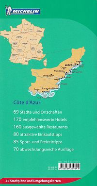 Michelin Grüner Reiseführer Cote d' Azur, 1