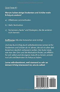 Erfolg durch selbstbestimmtes Lernen, 1