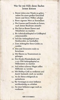 Reichwerden kann man lernen - Goldene Erfolgsrezepte, 1