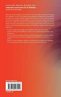 Components and Services for IoT Platforms: Paving the Way for IoT Standards, 1