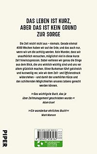 4000 Wochen - Das Leben ist zu kurz für Zeitmanagement, 2