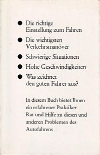 Die Kunst des perfekten Autofahrens , 1