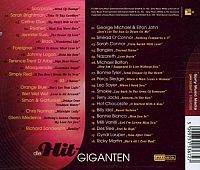 Die Hit Giganten - Schmusesongs [CD], 1