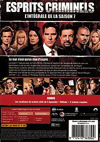 Esprits Criminels - Saison 7 [DVD], 1