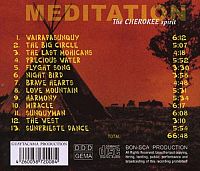 Meditation - The Cherokee Spirit [CD], 1