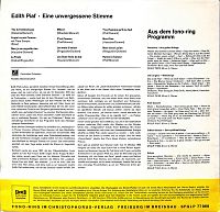 Eine unvergessene Stimme [Vinyl], 1