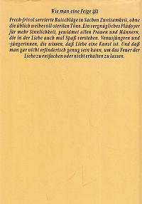 Wie man eine Feige isst, 1